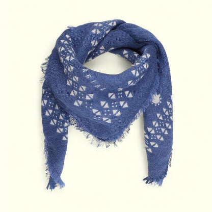 Habiba - Paloma Tørklæde Indigo