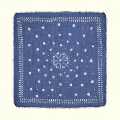 Habiba - Paloma Tørklæde Indigo