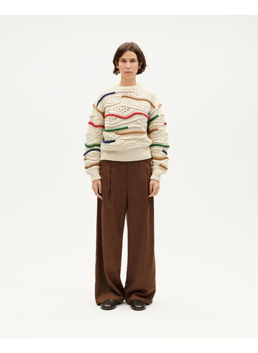 Thinking MU - Multicolor Macrame Candela Sweater