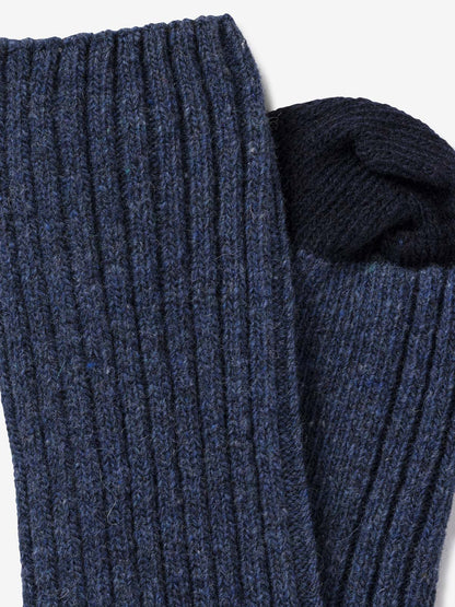 Royalties - Cobalt Strømper Recycle Uld