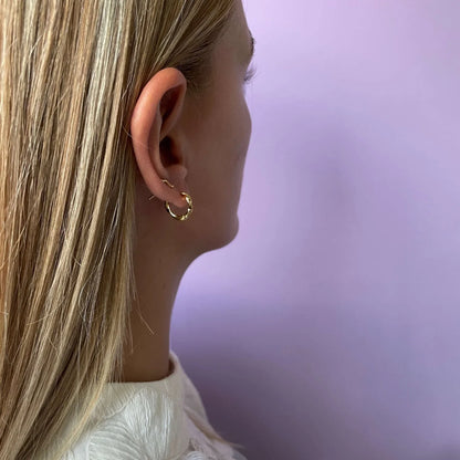 Lone P - Click Simple Twist øreringe