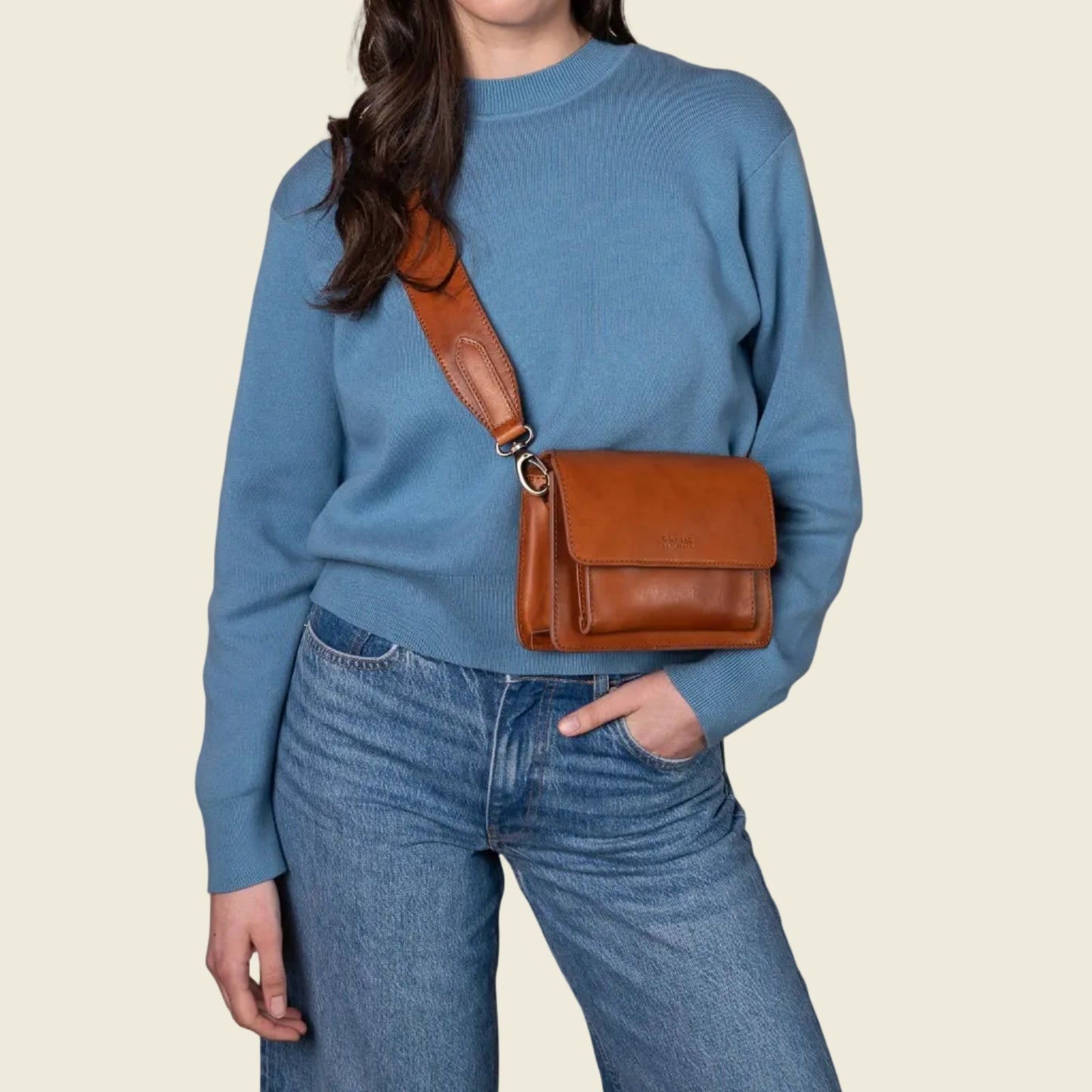 O MY BAG - Harper Mini Cognac Klassik