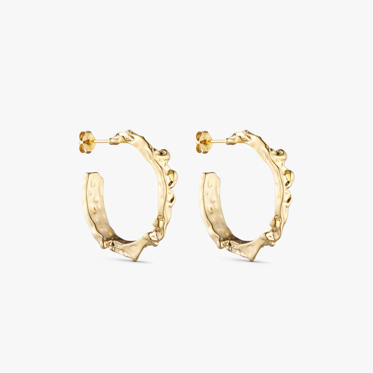 Jewelry by Grundled - Noelle Hoop Lille