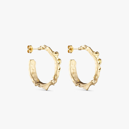 Jewelry by Grundled - Noelle Hoop Lille
