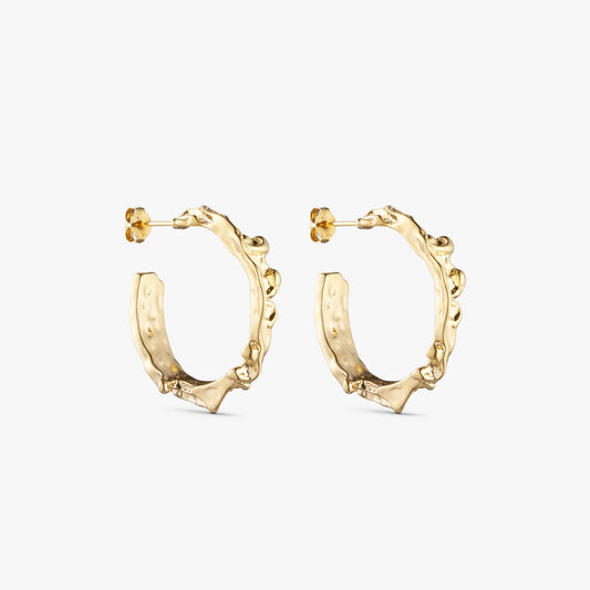 Jewelry by Grundled - Noelle Hoop Lille