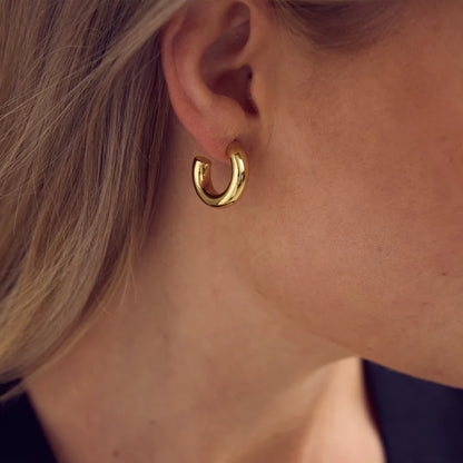 Jewelry by Grundled - Zoe Hoop Øreringe lille