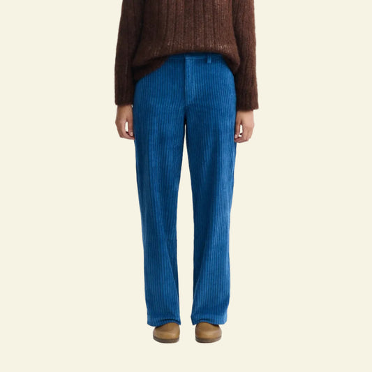 Thinking MU - Delft Blue Corduroy Pants