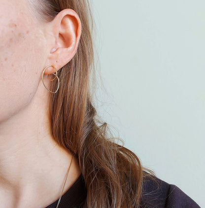 Soebye-jewellery - Krølle Øreringe