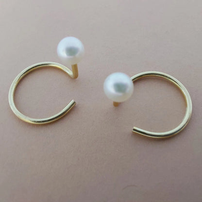 Soebye-jewellery - One Piece Perle Øreringe