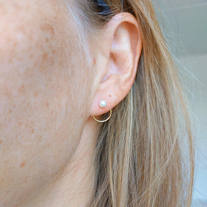 Soebye-jewellery - One Piece Perle Øreringe