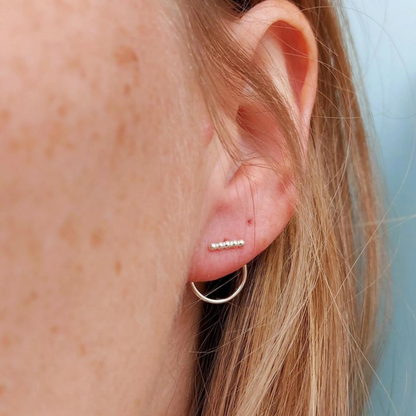 Soebye-jewellery - One Piece Perletråd Øreringe