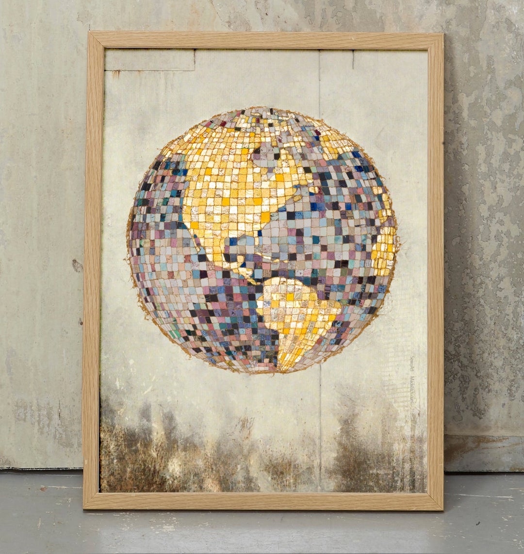 Madstitch Illustrationer World of disco, A4