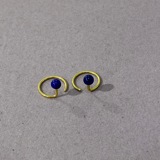 Soebye-jewellery - One Piece Perle Blå/Grøn