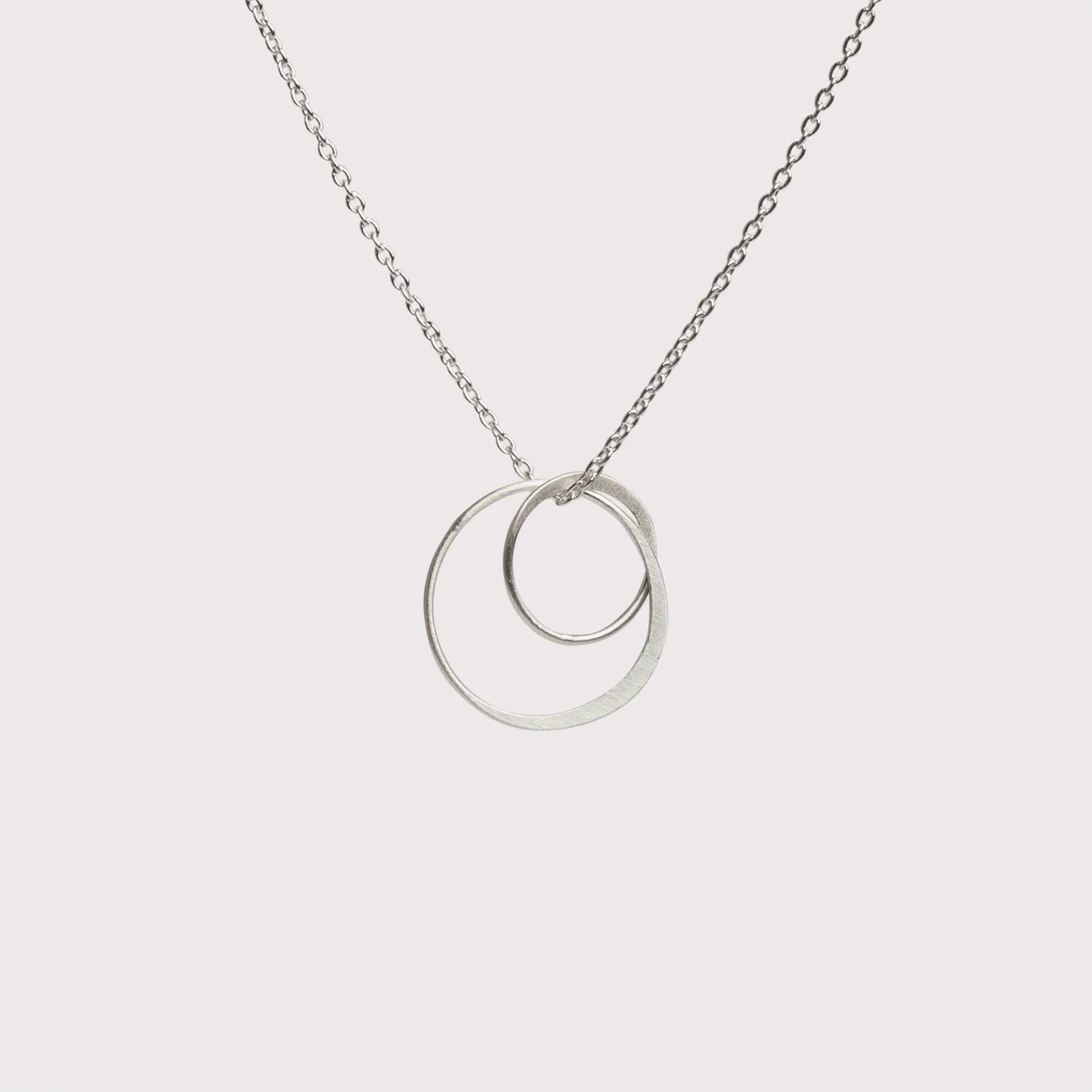 Lone P - Double Ring Small halskæde