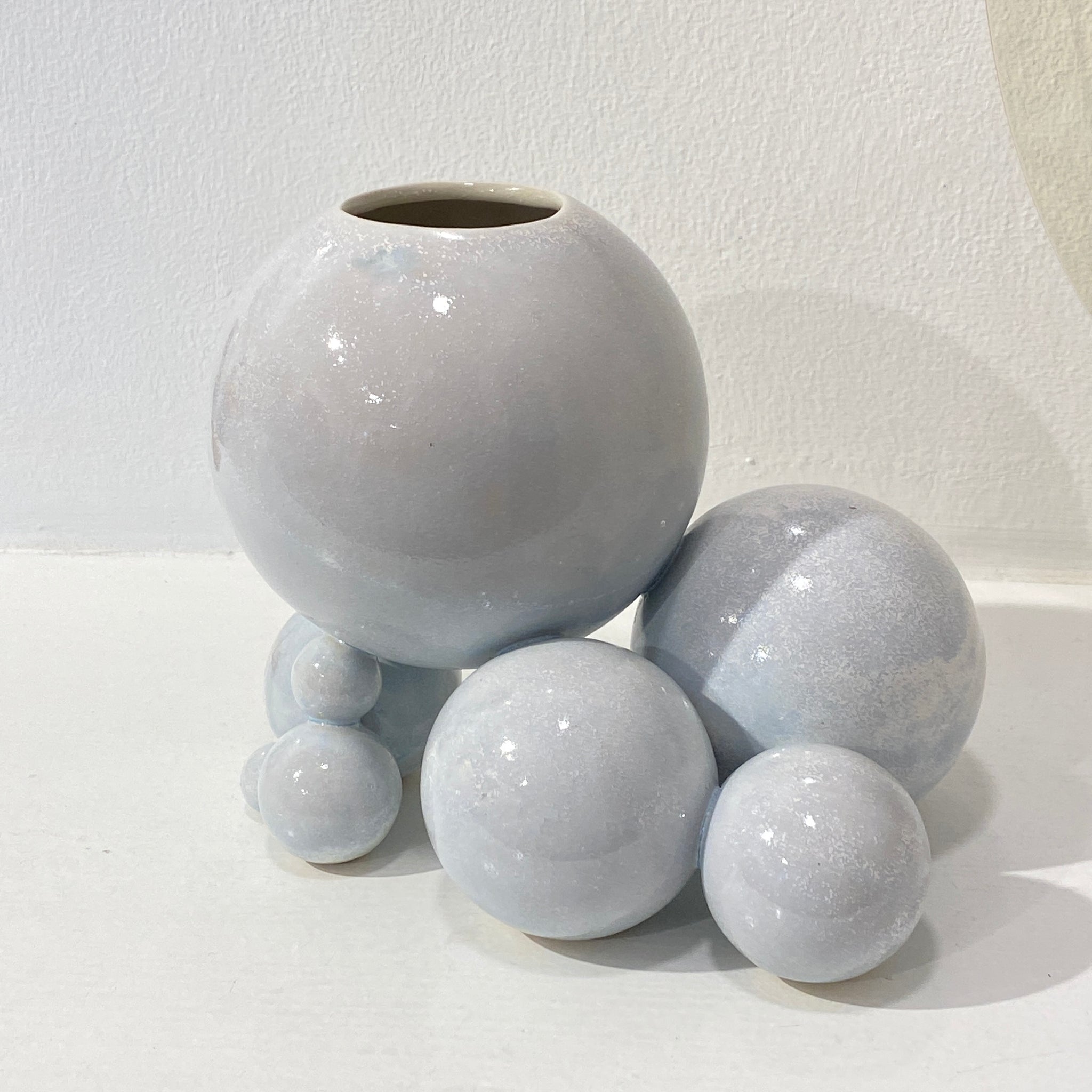 Mathiesen Ceramics - Bobbelvase XL – Grün